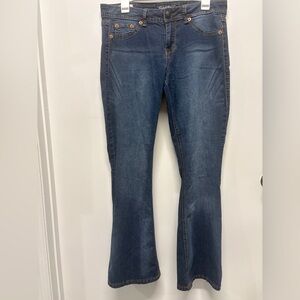 Source of wisdom Elegant Indigo Flare Jeans